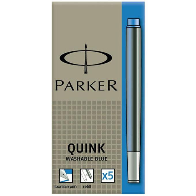 Чернильный картридж PARKER ДЛЯ ПЕРЬЕВОЙ РУЧКИ, CИНИЙ