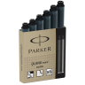 Чернильный мини картридж PARKER ДЛЯ ПЕРЬЕВОЙ РУЧКИ, ЧЕРНЫЙ