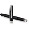 Набор PARKER SONNET GIFT 20 BLACK CT с перьевой ручкой и чехлом