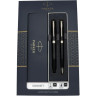 Набор PARKER SONNET LAQBLACK CT роллер и шариковая ручка 2093259