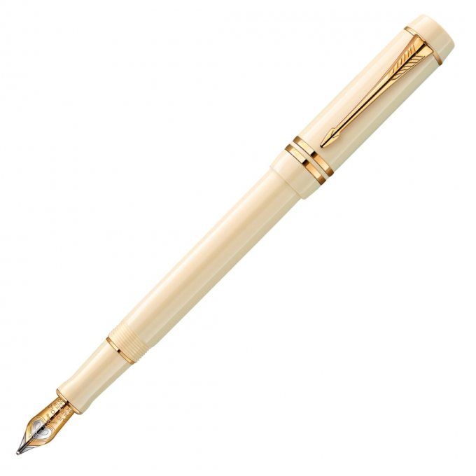 Перьевая ручка PARKER DUOFOLD 125 СЛОНОВАЯ КОСТЬ F