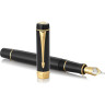 Перьевая ручка PARKER DUOFOLD CLASSIC CENTENNIAL F77, Black / Gold (Перо F)