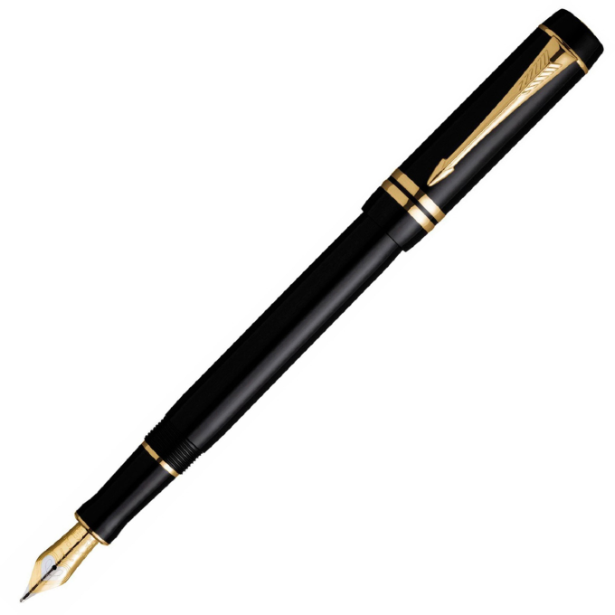 Перьевая ручка PARKER DUOFOLD F74 INTERNATIONAL BLACK GT F