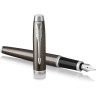 Перьевая ручка PARKER IM GUN METAL CT