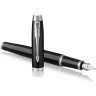 Перьевая ручка PARKER IM METAL BLACK CT