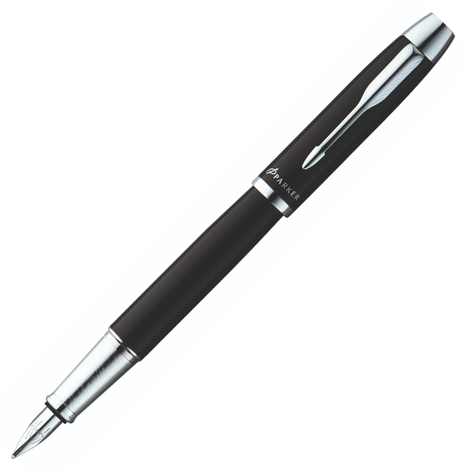 Перьевая ручка PARKER IM METAL BLACK CT