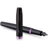 Перьевая ручка PARKER IM VIBRANT RINGS AMETHYST PURPLE BT F