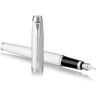 Перьевая ручка PARKER IM WHITE CT, M