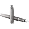 Перьевая ручка PARKER IM WRITING RITUALS GRAY CT F