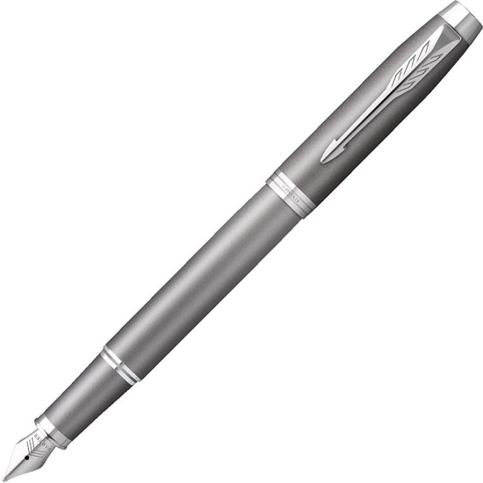 Перьевая ручка PARKER IM WRITING RITUALS GRAY CT F