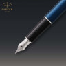 Перьевая ручка PARKER SONNET CORE F539 (1945364) LaqBlue CT M