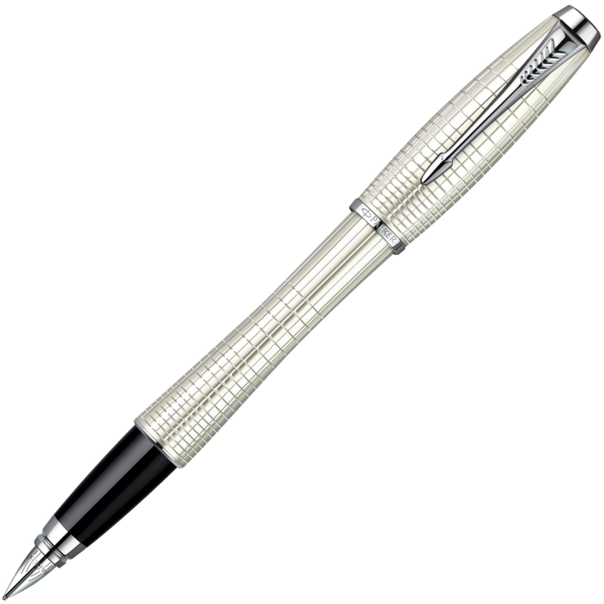 Перьевая ручка PARKER URBAN PREMIUM F204, ЖЕМЧУЖНЫЙ МЕТАЛЛИК F