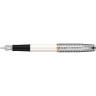 Подарочный набор PARKER: Перьевая ручка PARKER SONNET METAL & PEARL CT с блокнотом и органайзером