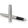 Подарочный набор PARKER: Перьевая ручка PARKER SONNET STAINLESS STEEL + блокнот