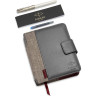 Подарочный набор PARKER: Ручка перьевая PREMIUM SONNET METAL & PEARL CT с блокнотом и органайзером