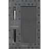 Подарочный набор PARKER: Ручка шариковая PARKER JOTTER BOND STREET BLACK CT + блокнот