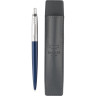 Подарочный набор PARKER: Ручка шариковая PARKER JOTTER ROYAL BLUE CT + чехол для ручки (иск.кожа)