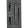 Подарочный набор PARKER: Ручка шариковая PARKER JOTTER ROYAL BLUE CT + чехол для ручки (иск.кожа)