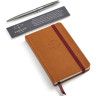 Подарочный набор PARKER: Шариковая ручка PARKER SONNET STAINLESS STEEL М + блокнот