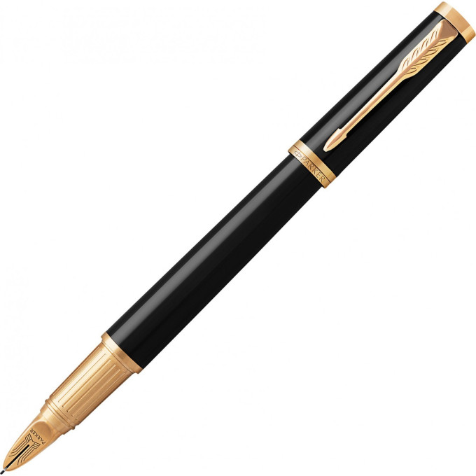 Ручка 5-й пишущий узел PARKER INGENUITY BLACK LACQUER GT, F