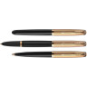 Ручка перьевая PARKER 51 PREMIUM Black GT F золото 18K