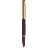 Ручка перьевая PARKER 51 PREMIUM Plum GT F золото 18K