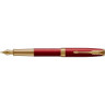 Ручка перьевая PARKER ESSENTIAL SONNET LAQUE RED GT F