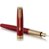 Ручка перьевая PARKER ESSENTIAL SONNET LAQUE RED GT F