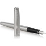 Ручка перьевая PARKER ESSENTIAL SONNET STAINLESS STEEL CT F
