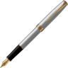 Ручка перьевая PARKER ESSENTIAL SONNET STAINLESS STEEL GT F