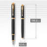Ручка перьевая PARKER IM BLACK GT, F
