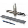 Ручка перьевая PARKER IM DARK ESPRESSO CT, F