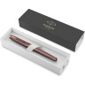 Ручка перьевая PARKER IM MONOCHROME F328, Burgundy PVD (Перо F)