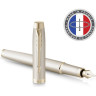 Ручка перьевая PARKER IM MONOCHROME F328 2172954 CHAMPAGNE PVD M