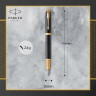 Ручка перьевая PARKER IM PREMIUM BLACK GT, F