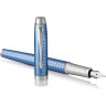 Ручка перьевая PARKER IM PREMIUM BLUE CT, F