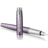 Ручка перьевая PARKER IM PREMIUM DARK VIOLET CT F