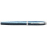 Ручка перьевая PARKER IM PREMIUM F318 BLUE GREY CT F