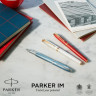 Ручка перьевая PARKER IM PREMIUM F318 BLUE GREY CT F