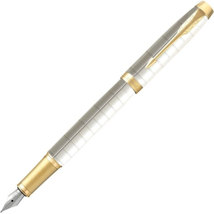 Ручка перьевая PARKER IM PREMIUM F318 PEARL GT F