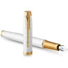 Ручка перьевая PARKER IM PREMIUM F318 PEARL GT F