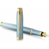 Ручка перьевая PARKER IM RITUALS F331, GREEN GRADIENT GT (Перо F) 2203892