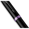Ручка перьевая PARKER IM VIBRANT RINGS F315 AMETHYST PURPLE PVD M