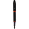 Ручка перьевая PARKER IM VIBRANT RINGS F315 CW2172944 FLAME ORANGE PVD M