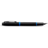 Ручка перьевая PARKER IM VIBRANT RINGS F315 CW2172859 MARINE BLUE PVD M