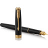Ручка перьевая PARKER SONNET CORE F539 LAQBLACK GT F
