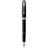 Ручка перьевая PARKER SONNET CORE F539 LAQBLACK СT F