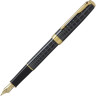 Ручка перьевая PARKER SONNET DARK GREY LAQUER GT F 18K