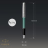 Ручка перьевая PARKER SONNET ESSENTIAL SB F545 CW2169362 LAQGREEN CT F