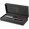 Ручка перьевая PARKER SONNET PREMIUM F537 METAL RED CT F золото 18K